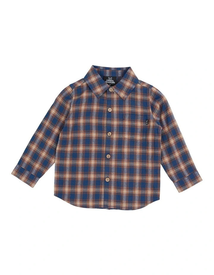 Animal Crackers - Crosscheck Long Sleeve Shirt