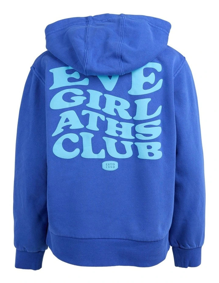 Eve Girl - Aths Hoodie - Blue - Kids Size 8-14