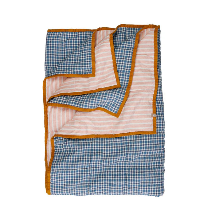 Society of Wanderers -  Cefalù/Pesca Double Sided Quilt - King