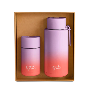 Frank Green - The Essentials Gift Set - Large - Gradient Lilac Haze/Living Coral