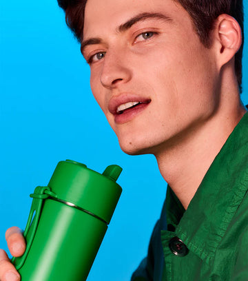 Frank Green - Limited Edition Ceramic Reusable Bottle - 20oz / 595ml - Evergreen