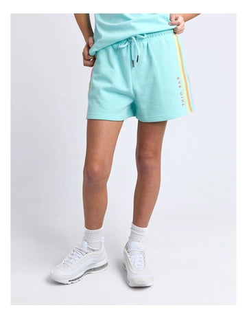 Eve Girl - Retro Fleece Short - Blue - Kids Size 8-14