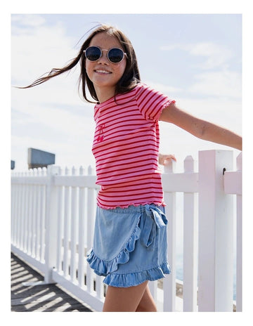 Eve Girl - Hazel Skort - Blue - Kids Size 8-14