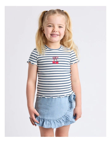 Eve Girl - Betty Rib Tee - Kids Size 3-7