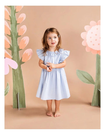 Animal Crackers - Daydream Dress - Blue
