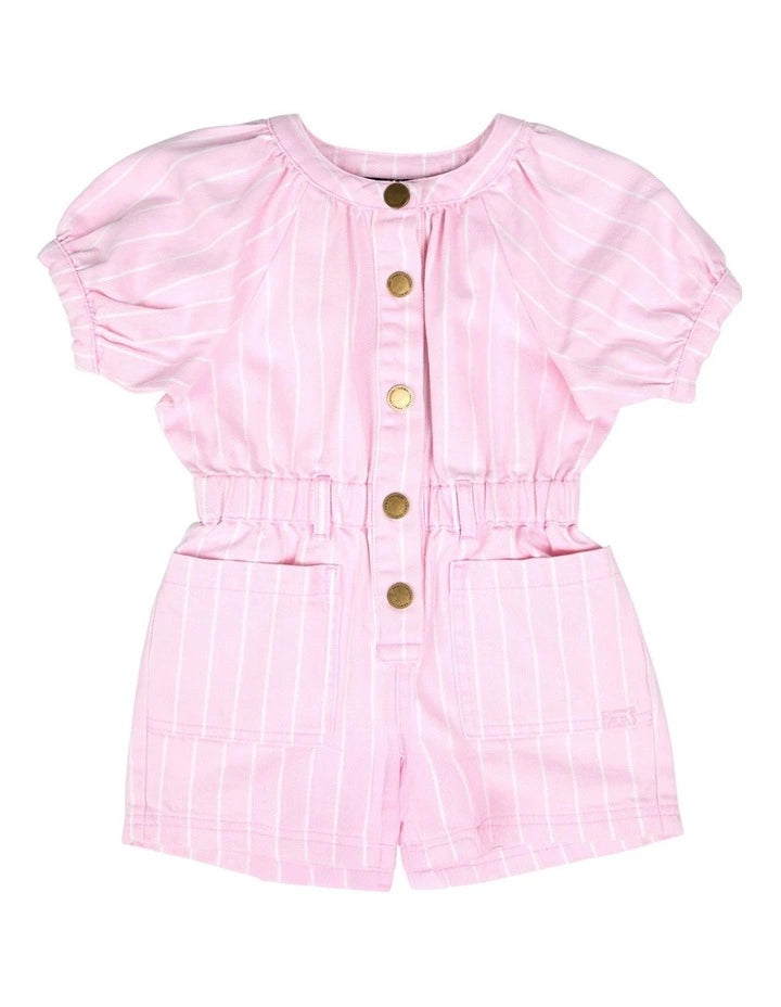 Animal Crackers - Penny Playsuit - Pink