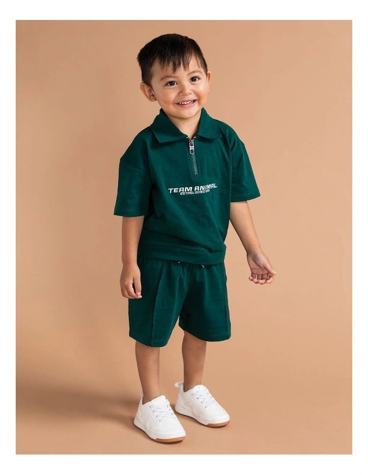 Animal Crackers - Squad Short - Green