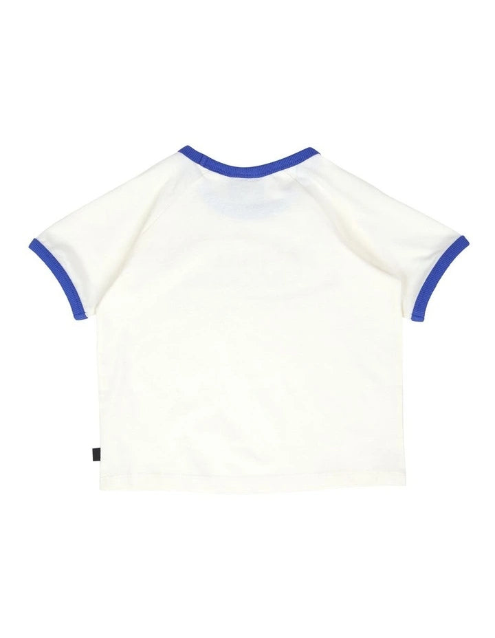 Animal Crackers - Athletics Tee - Vintage White