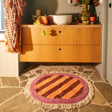 Sage & Clare - Jarita Bath Mat - Desert