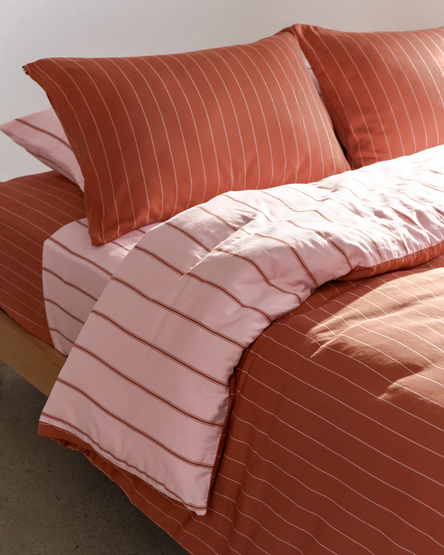 Hommey - Pillowcase Pair - Sienna