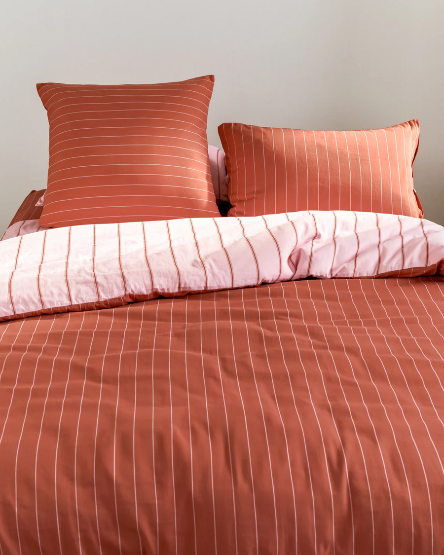 Hommey - Quilt Cover - Rose/Sienna - King