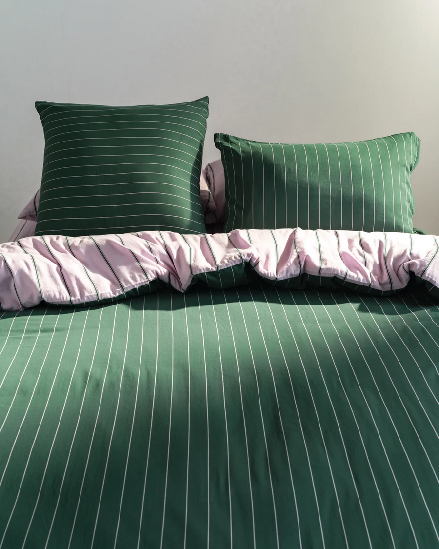 Hommey - Quilt Cover - Violet/Clover - Queen