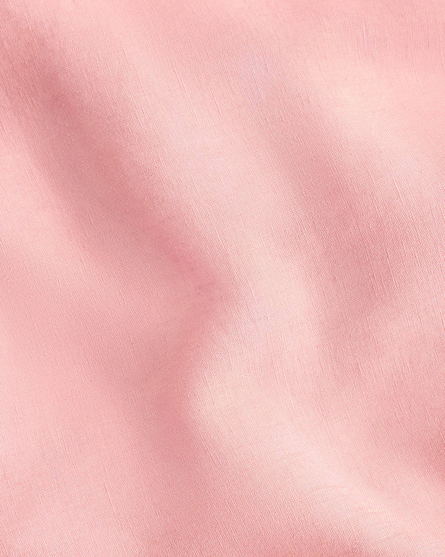 Hommey - Linen Flat Sheet - Rhubarb - Queen