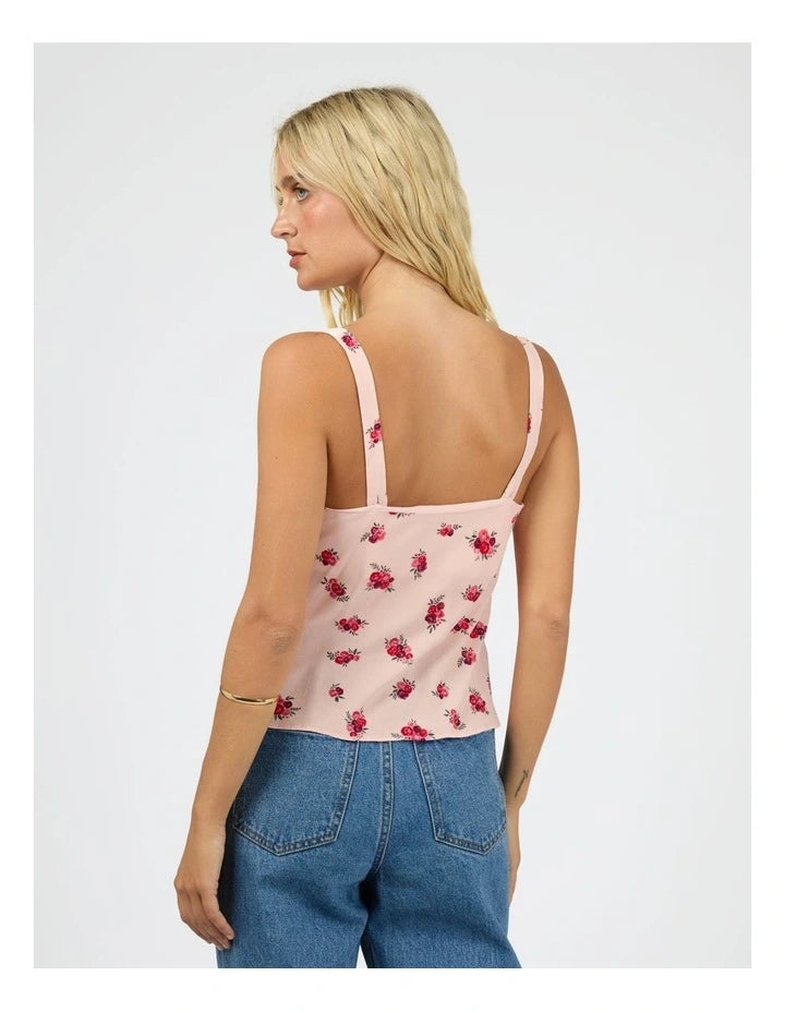 All About Eve - Scarlett Top in Pink
