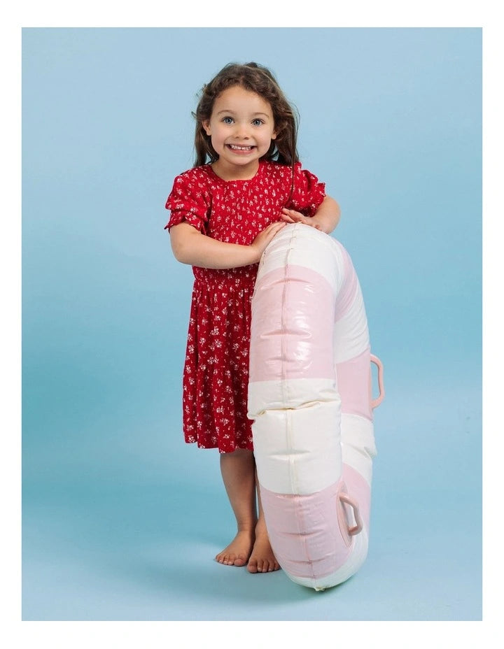 Eve Girl - Poppy Shirred Dress - Red - Kids Size 3-7