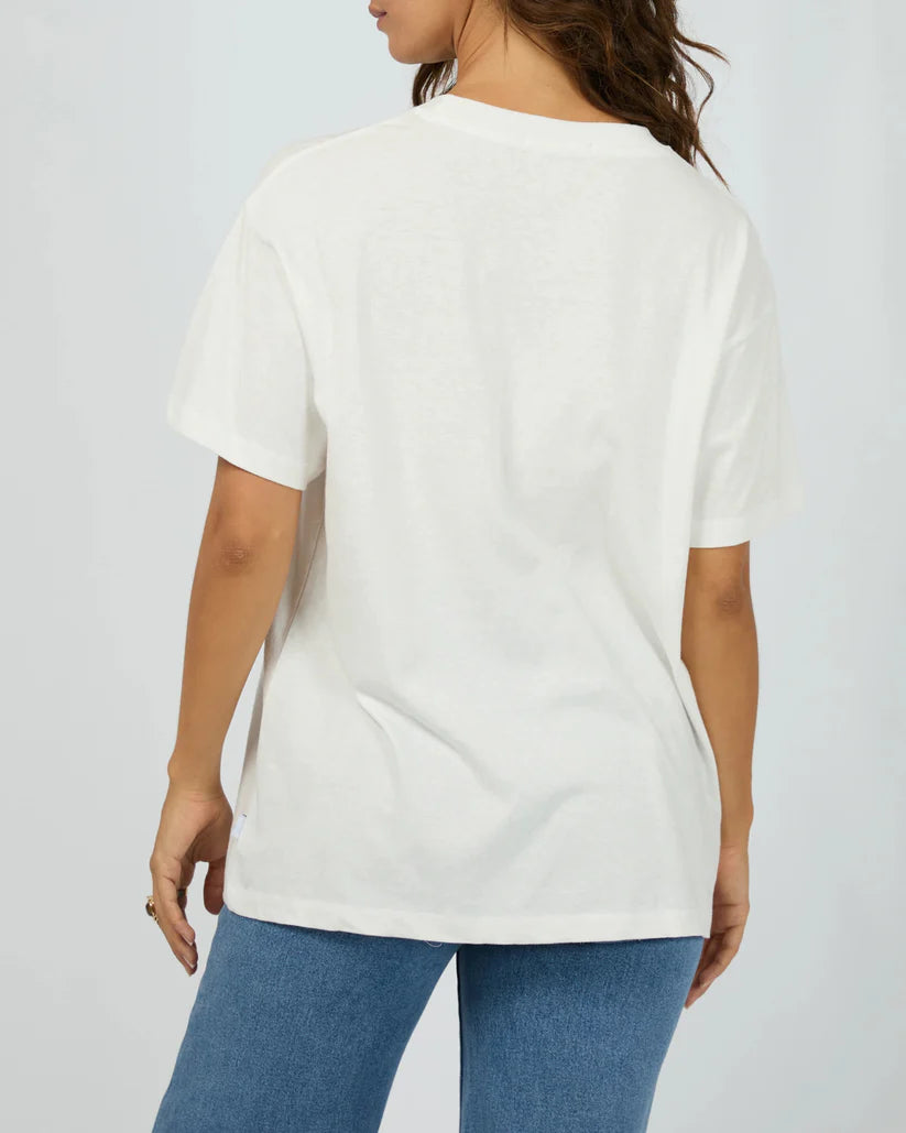 All About Eve - Amalfi Relaxed Tee - Vintage White