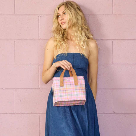 Kollab - Lunch Box - Pink Blanket Check