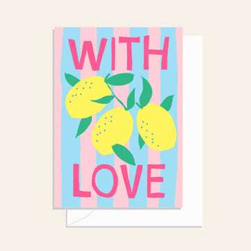Elm Paper - NEW Capri Limone Card