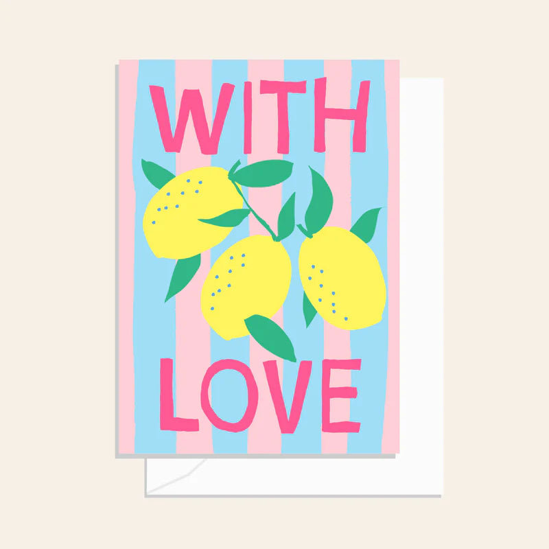 Elm Paper - NEW Capri Limone Card
