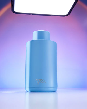 Frank Green - 68oz Stainless Steel Reusable Bottle with Straw Lid - Sky Blue