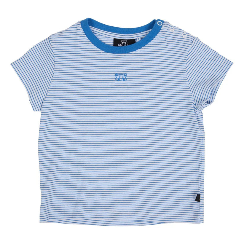 Animal Crackers - Heat Tee - Blue - Kids Size 0-5