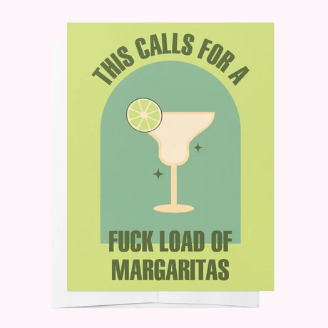 Bad on Paper - MARGARITAS - GREETING CARD