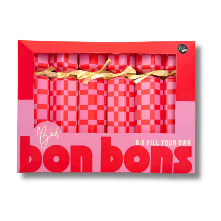 Bad on Paper - Bon Bons - Fill Your Own - Pink and Red