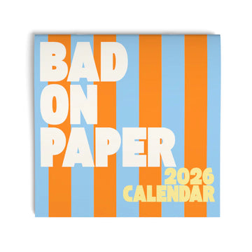 Bad on Paper - 2026 Bad on Paper Calendar (Sqaure) 21cm x 21cm