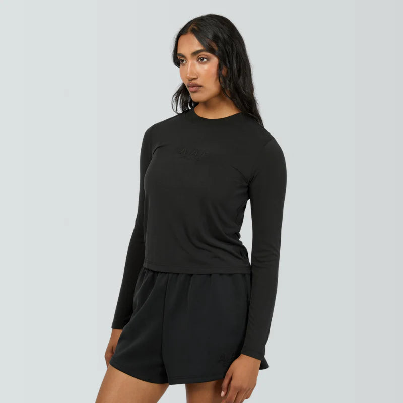 All About Eve - Luxe Active LS Top - Black
