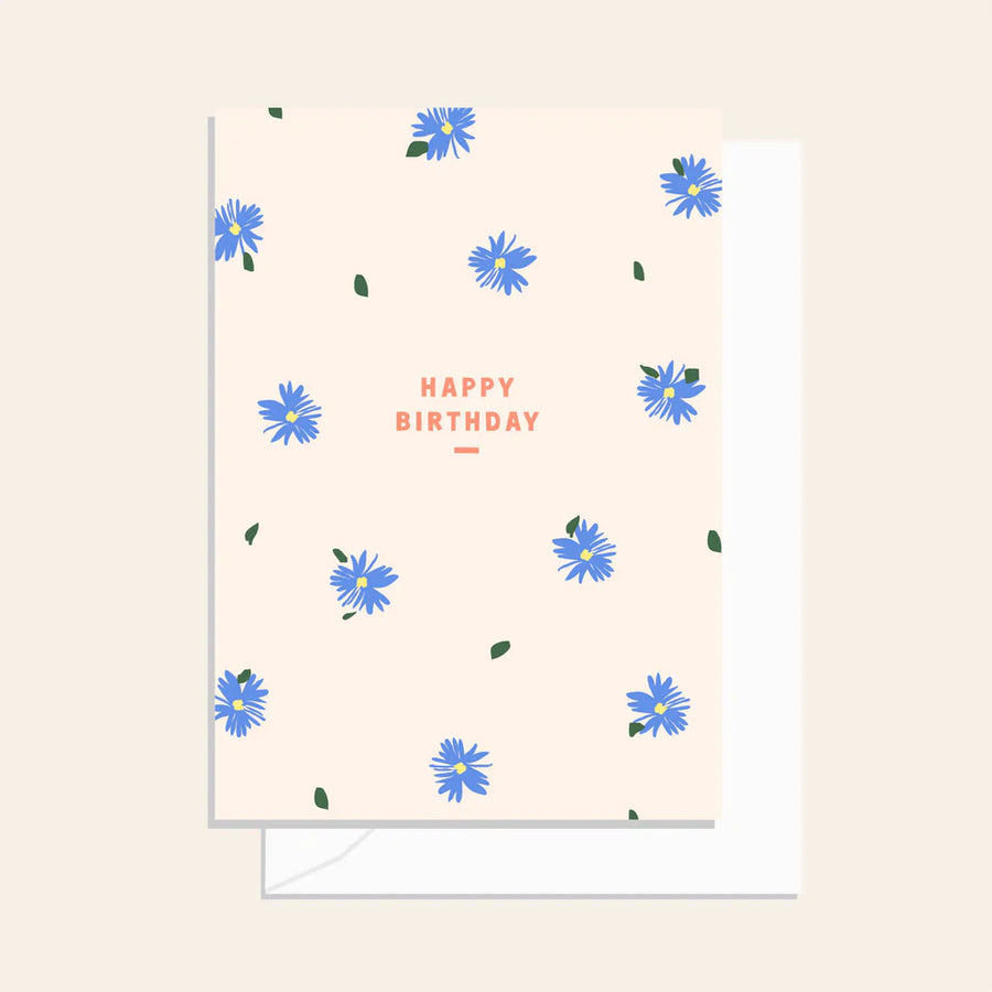 Elm Paper - Wildflower Cornflower