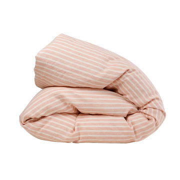 Society of Wanderers - Pesca Stripe Duvet Cover  - Queen