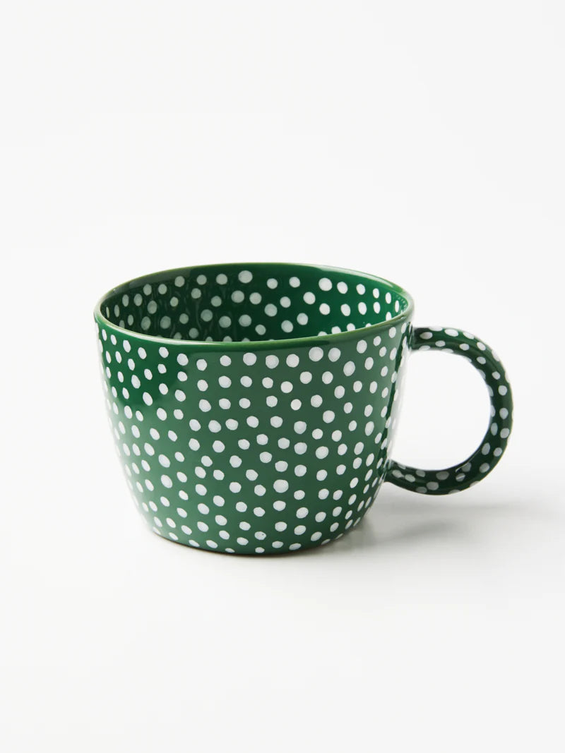 Jones & Co - Chino Mug Green Sprinkle