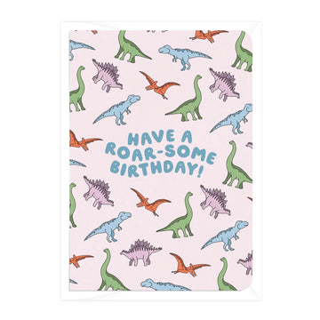 Honest Paper - 'Have a Roar-some Birthday!' Greeting Card
