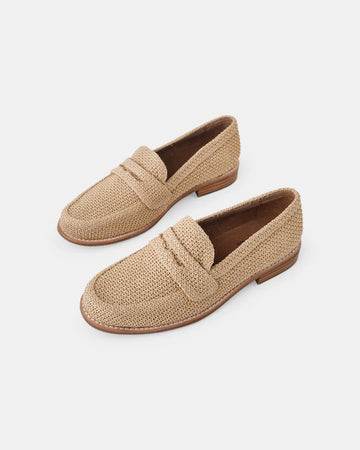Walnut - Harlow Loafer - Natural