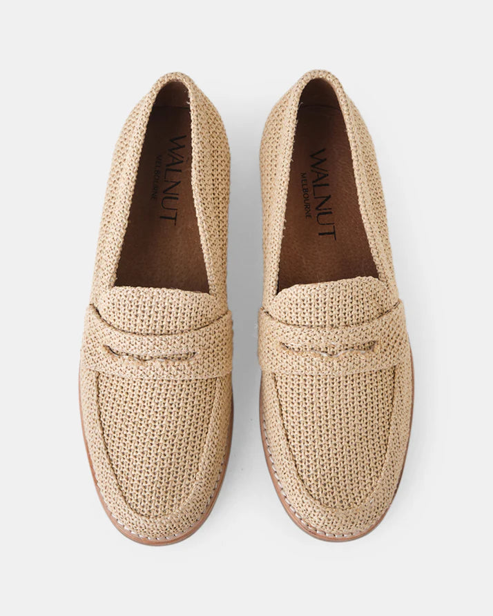 Walnut - Harlow Loafer - Natural