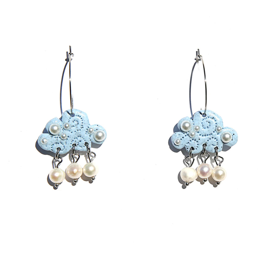Kingston Jewellery - Pearl Cloud Dreams Earrings