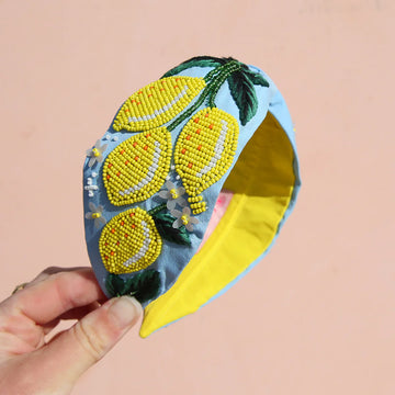 Kingston Jewellery - Blue Citrus Beaded Headband