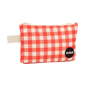 Kollab - Mini Pouch - Red Check