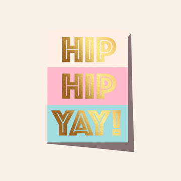 Elm Paper - Hip Hip Yay! Card