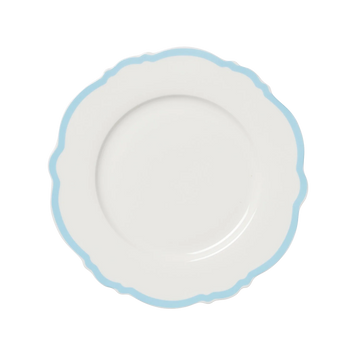 In The Roundhouse - Wave Side Plates (Set of 4) - Sky Blue
