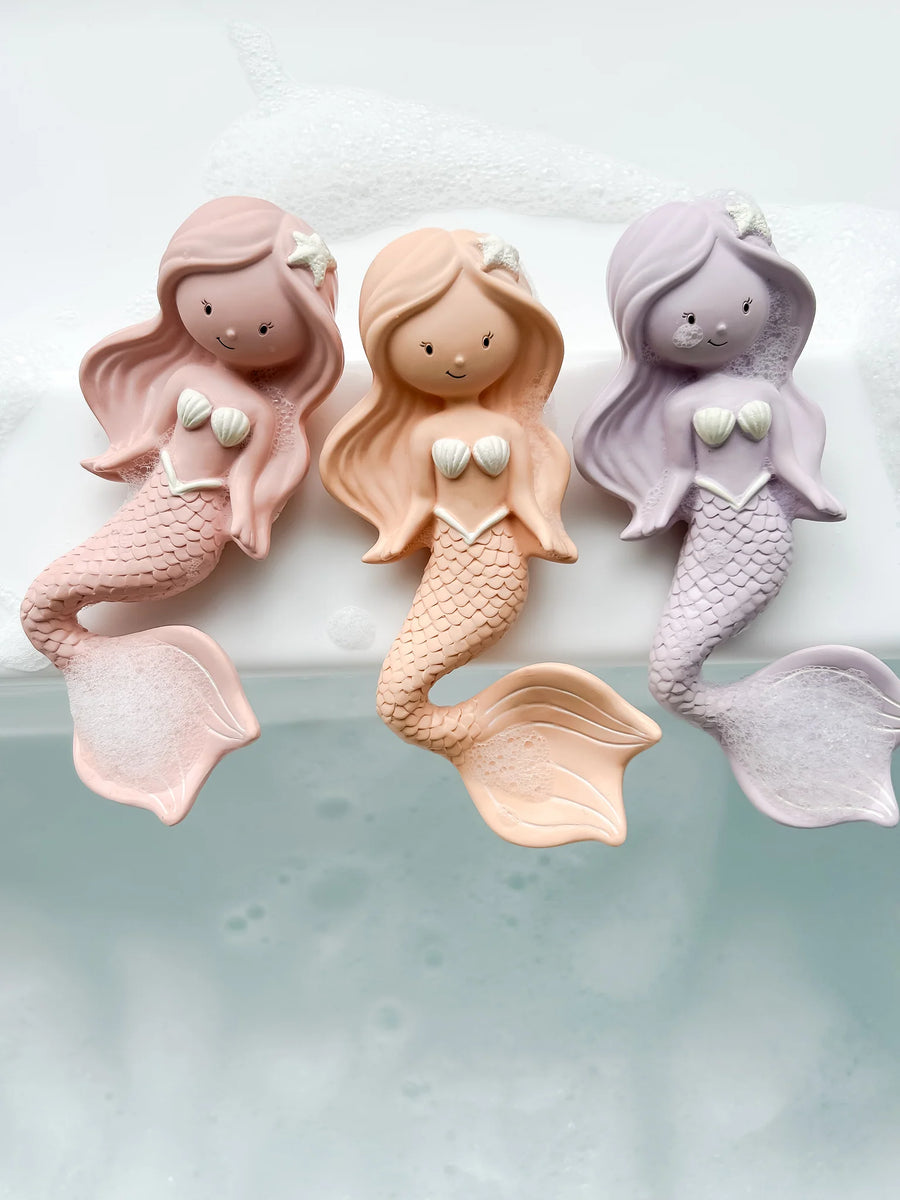 Winnie Parkes - Maeve the Mermaid Teether - Peach