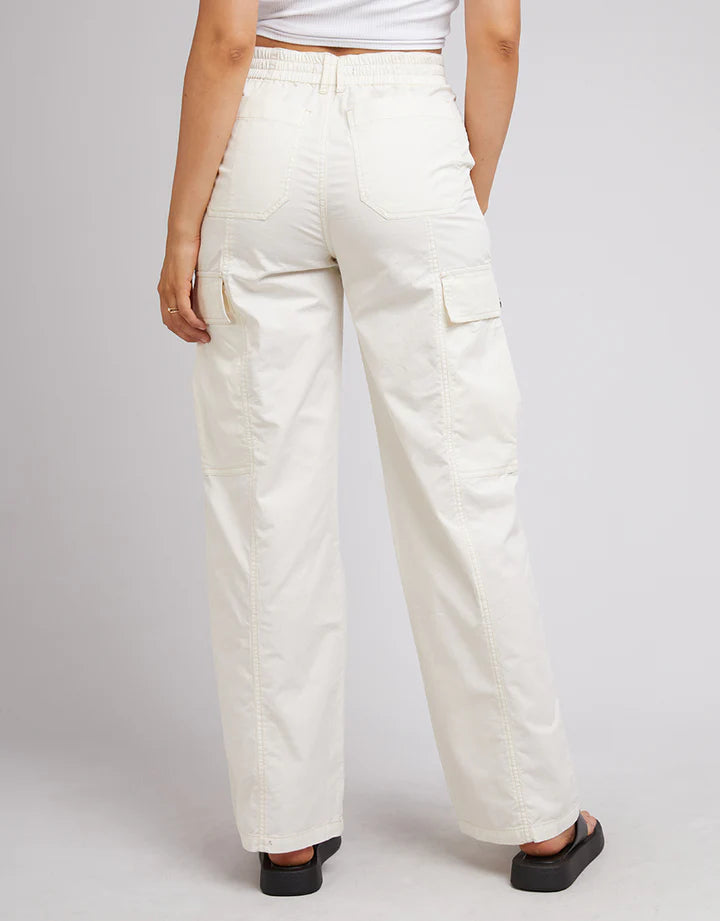 All About Eve - Jessie Cargo Pant - Vintage White