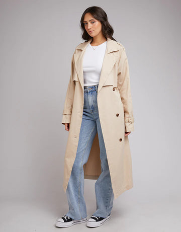 All About Eve - Emerson Trench Coat - Tan
