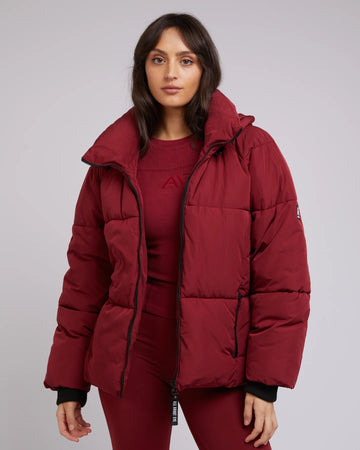 All About Eve - Remi Luxe Puffer - Port