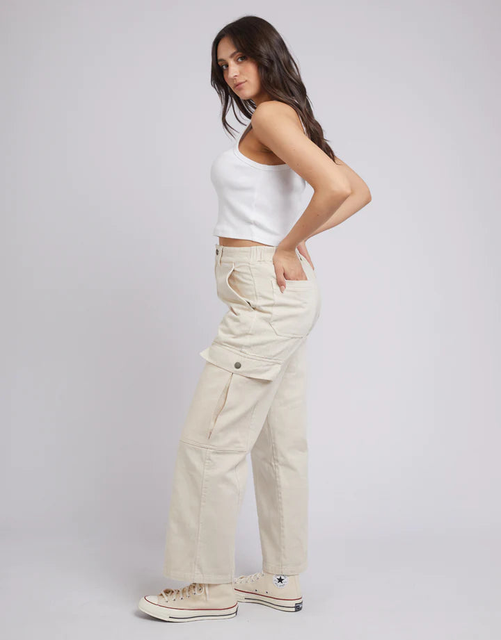 All About Eve - Stevie Cargo Pant - Natural