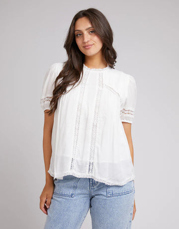 All About Eve - Denver Tee - White