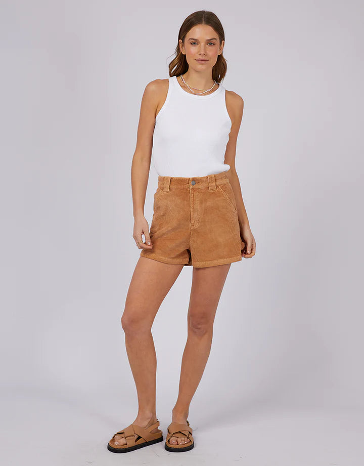 All About Eve - Toby Cord Short - Tan