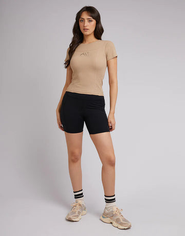 All About Eve - Active Tonal Baby Tee - Oat