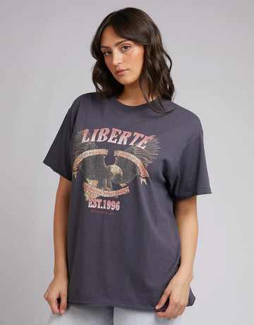 All About Eve - LOYAL TEE WASHED BLACK