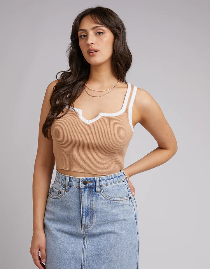 All About Eve - Charlotte Top - Tan